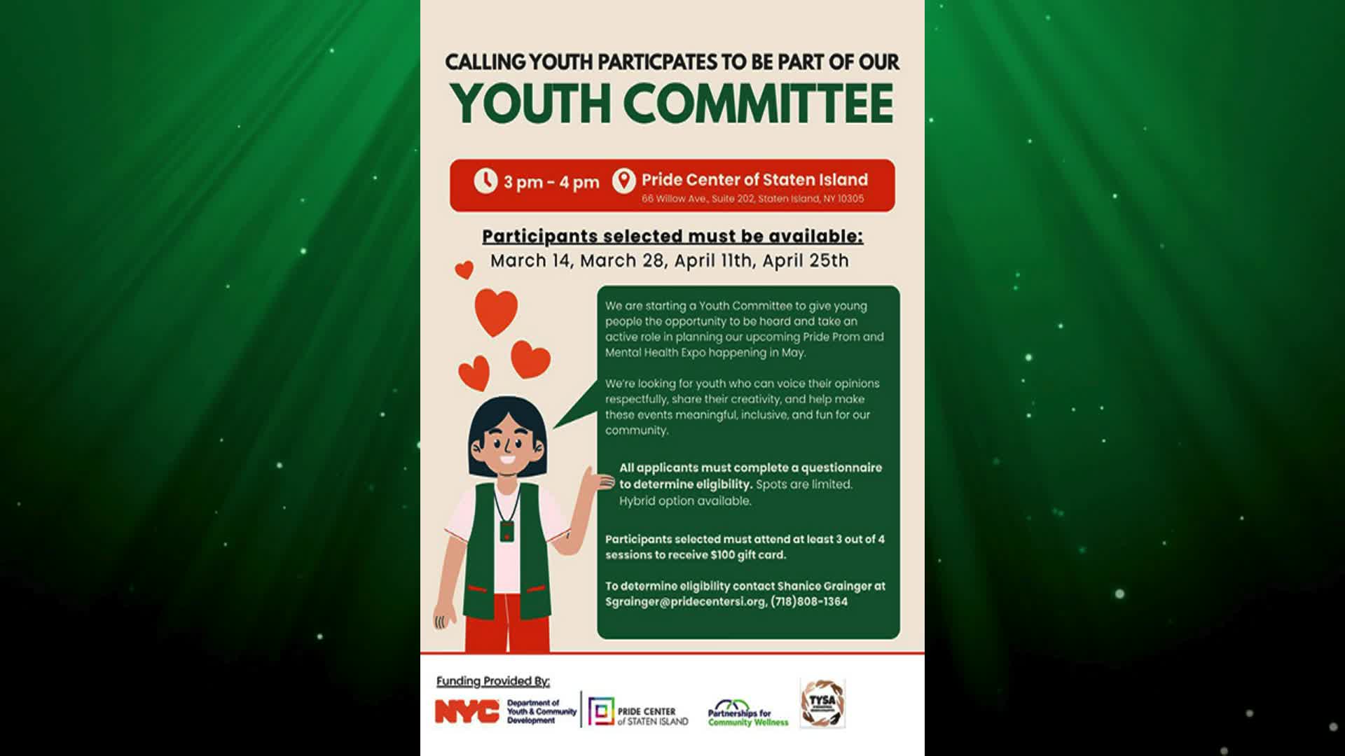 Youth Committee PSA