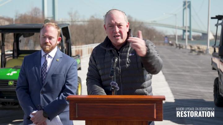 Thumbnail image for BP Fossella - Major Update on Boardwalk Restoration