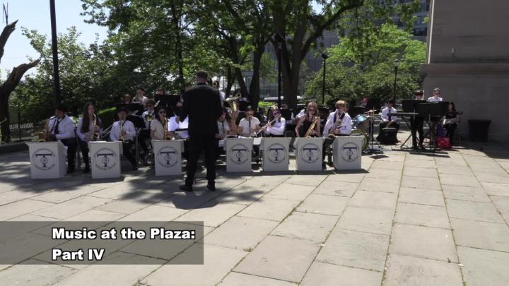 Thumbnail image for Lunch at the Plaza Part 4 - I .S.34 Jazz Band