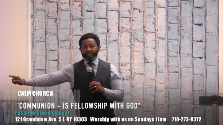 Thumbnail image for Calm Church - Communion- Fellowship with God